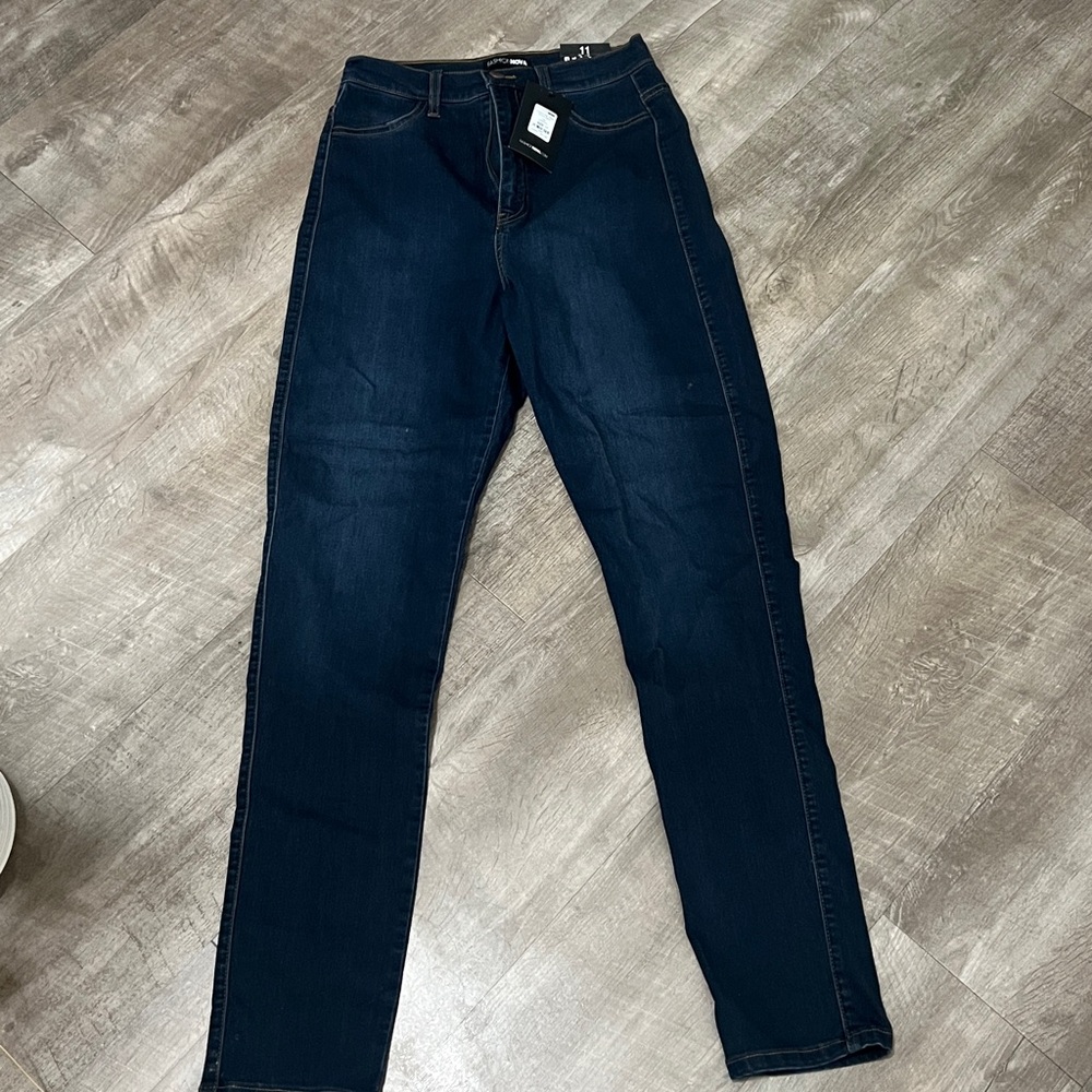 Fashion Nova Deep Indigo Jeans